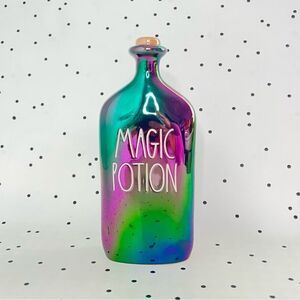 🖤 RAE DUNN 🖤 MAGIC POTION Halloween decor bottle iridescent shiny rainbow